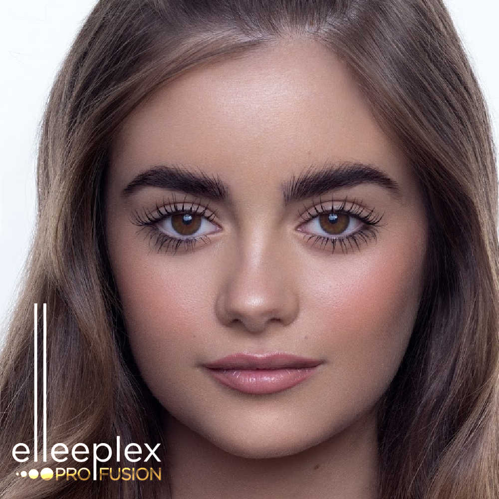 Elleeplex Profusion lash lamination training course starter kit with lotion sachets, silicone shields, and ReGEN Next Gen conditioning solution.