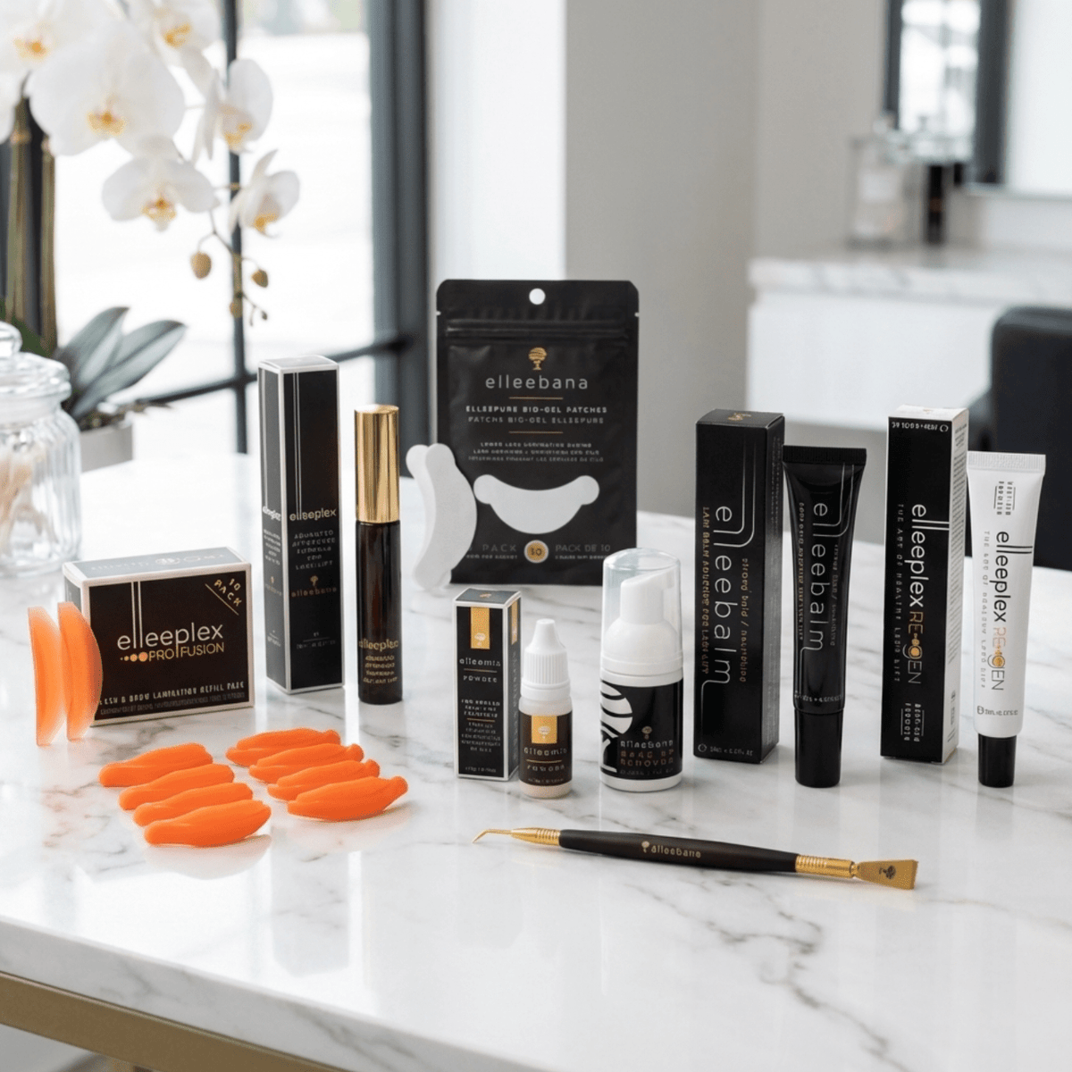 Elleebana Korean Lash Lift Kit and tools