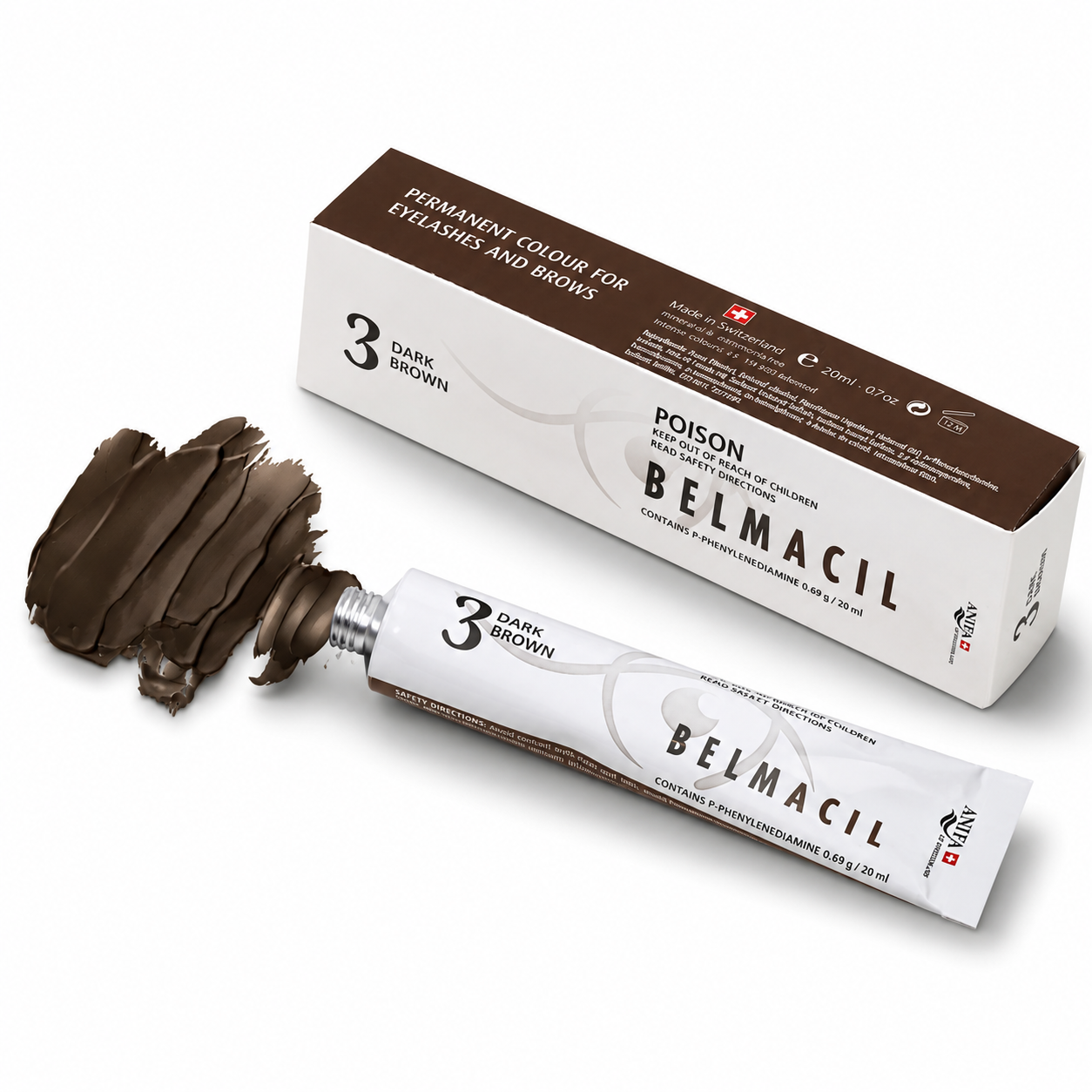 Belmacil Lash & Brow Tint 20ml | Professional Eyelash & Eyebrow Tint