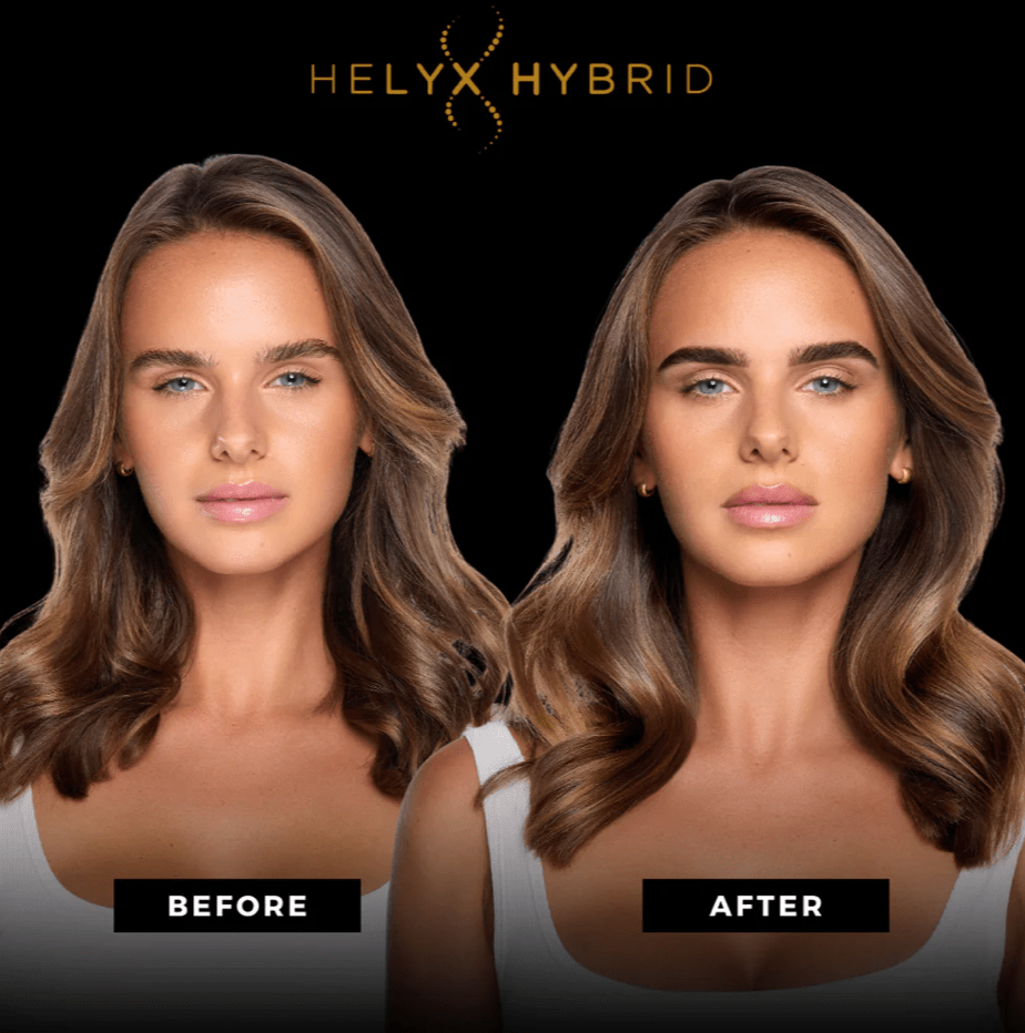 Elleebana Helyx Hybrid Dye System training course student portal showing educational modules and hybrid brow tinting techniques.