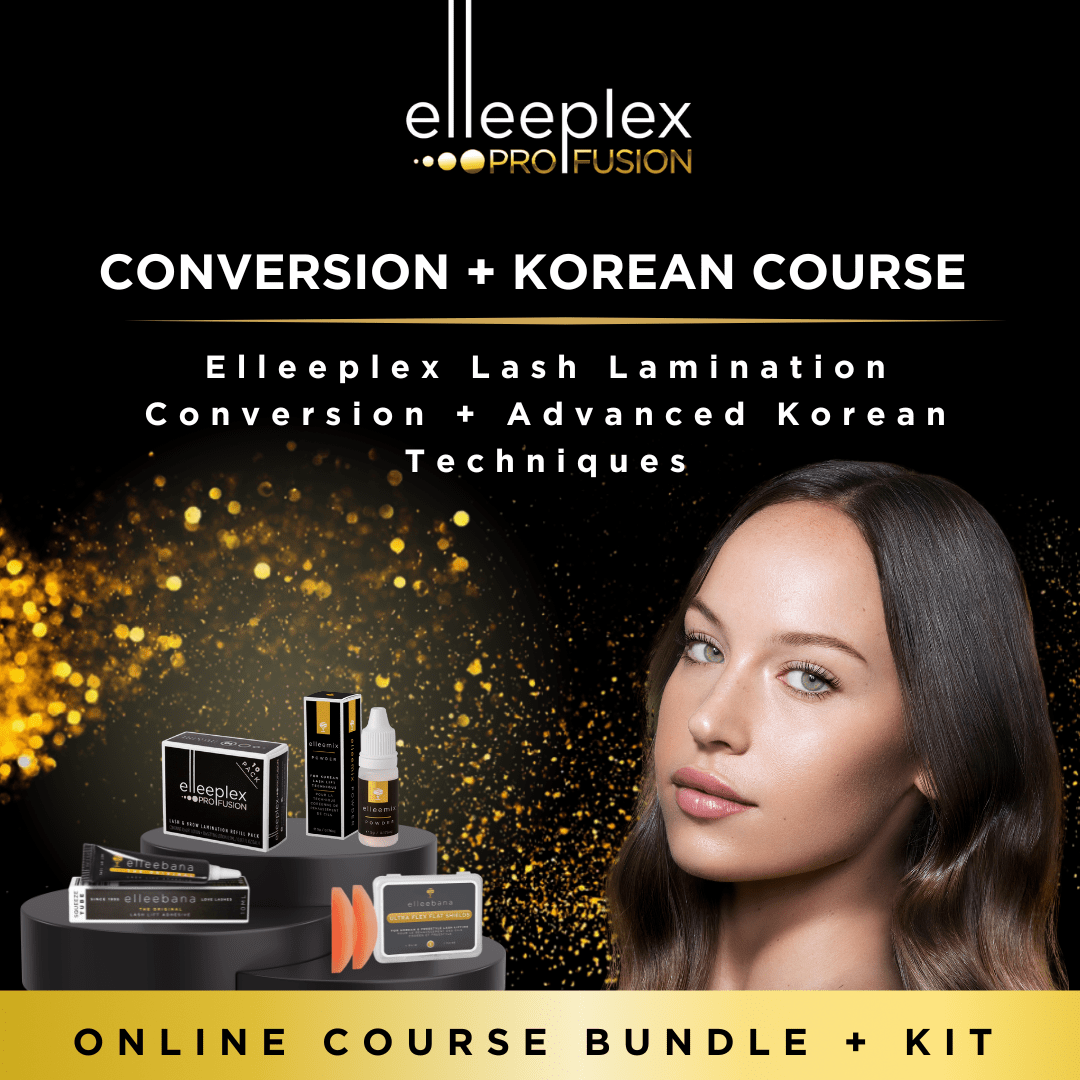 Online – Elleeplex Lash Lamination Conversion & Korean Lash Lift Techniques Bundle 