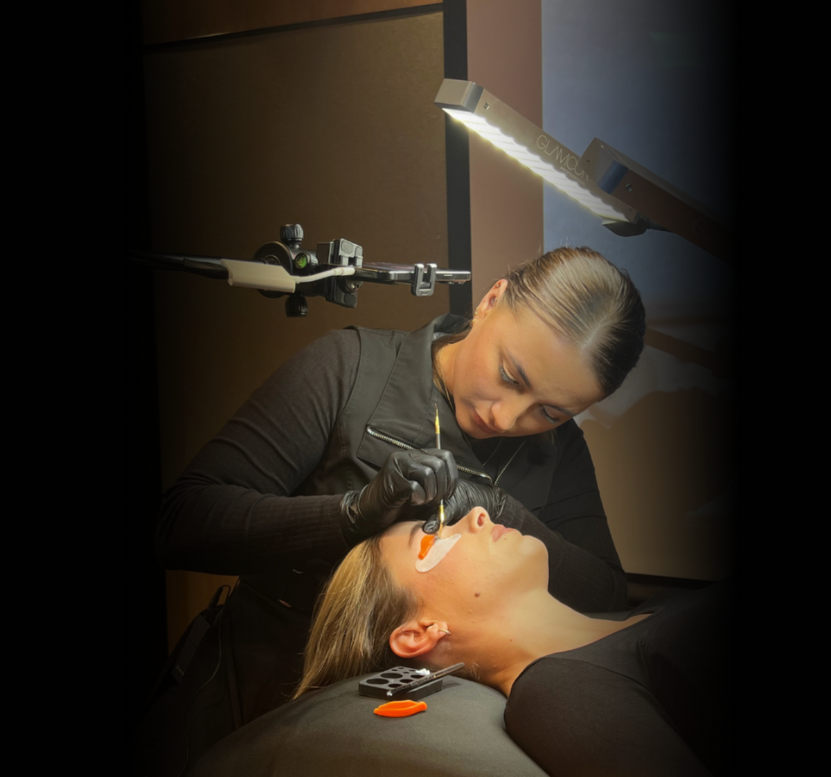 Professional online Elleebana lash lift and brow lamination training
